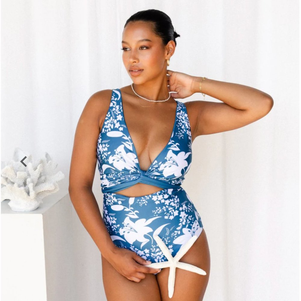 Baiia Reversible Bikini Medium, Tahiti Blue